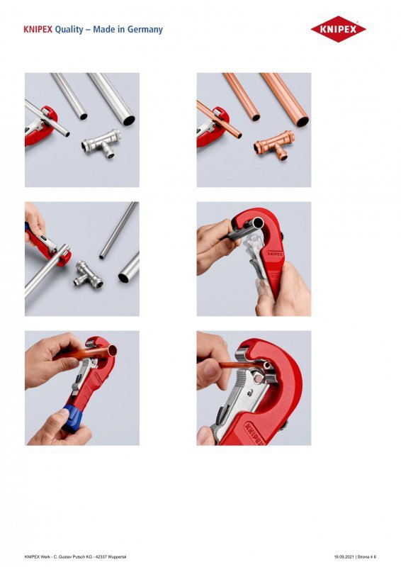 OBCINAK DO RUR 6–35 (1/4–3/8&#039;&#039;) O GRUBOŚCI ŚCIANEK DO 2MM (1 SZT)