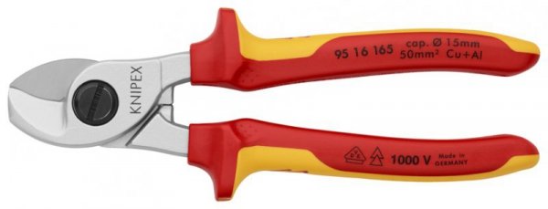 NOŻYCE DO KABLI IZOLOWANE 1000V 165MM (1 SZT)