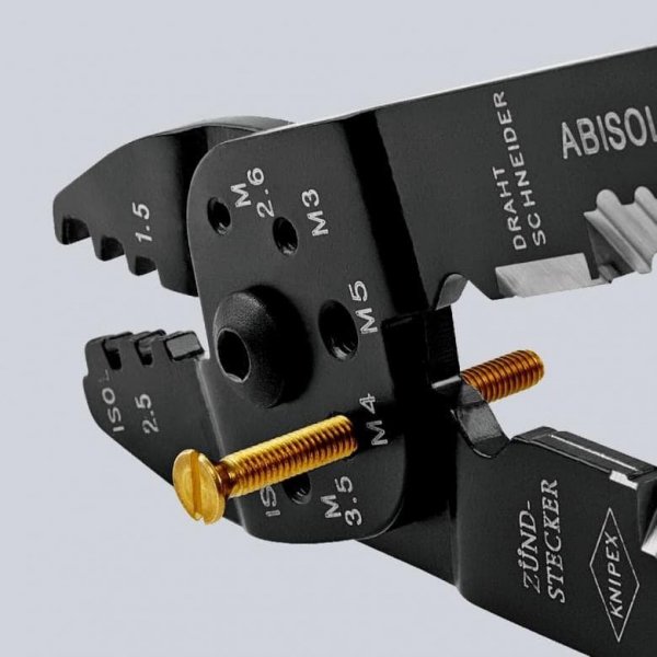 SZCZYPCE DO ZAGNIATANIA ZŁĄCZEK KABLOWYCH 0,5-2,5 MM (1 SZT)