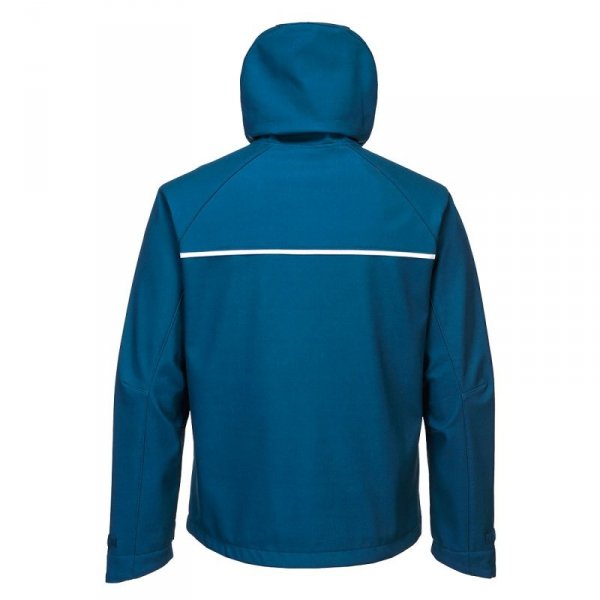 KURTKA SOFTSHELL DX474 NIEBIESKI ROZMIAR L (1 SZT)
