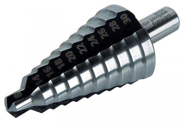 WIERTŁO STOPNIOWE HSS 8-30MM TRZPIEŃ 10MM (1 SZT)
