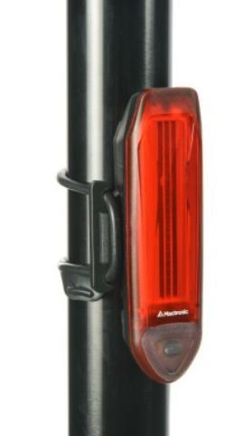LAMPA ROWEROWA TYLNA 20LM ŁADOWALNA (1 SZT)