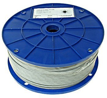 LINA STALOWA OCYNKOWANA W PCV 6.0MM 6*7 100MB (100 MB)