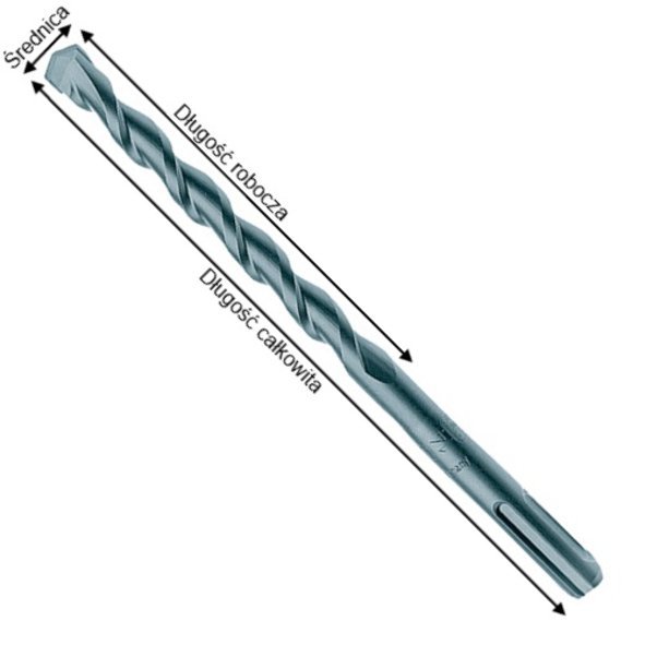 WIERTŁO SDS-PLUS  12*160MM (1 SZT)