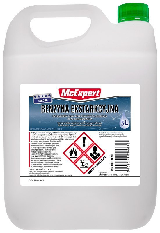 BENZYNA EKSTRAKCYJNA 5L (1 SZT)