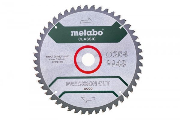 PIŁA TARCZOWA HW/CT 254*30MM 48WZ (1 SZT)