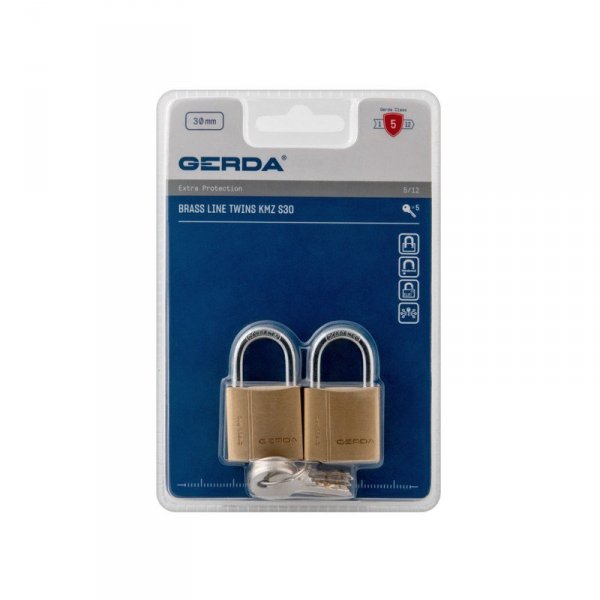 ZESTAW 2-TWINS KŁÓDEK MOSIĘŻNYCH BRASS LINE KMZ S30, BLISTER (1 SZT)