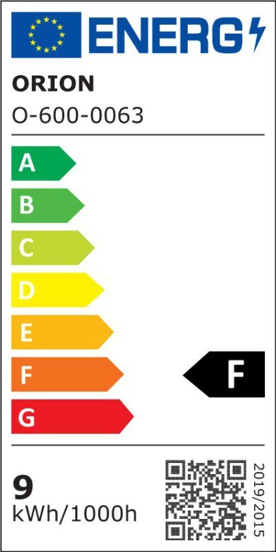 ŻARÓWKA LED 9W E27 806LM 3000K CIEPŁA (1 SZT)