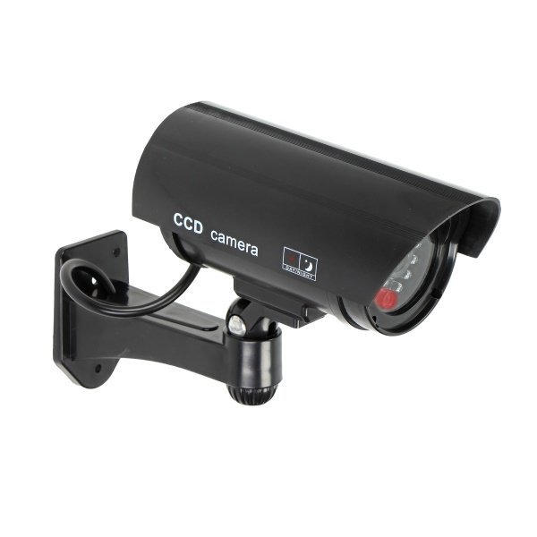 ATRAPA KAMERY MONITORUJĄCEJ CCTV CZARNA (1 SZT)