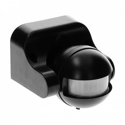 CZUJNIK RUCHU 180ST IP44 1200W CZARNY (1 SZT)