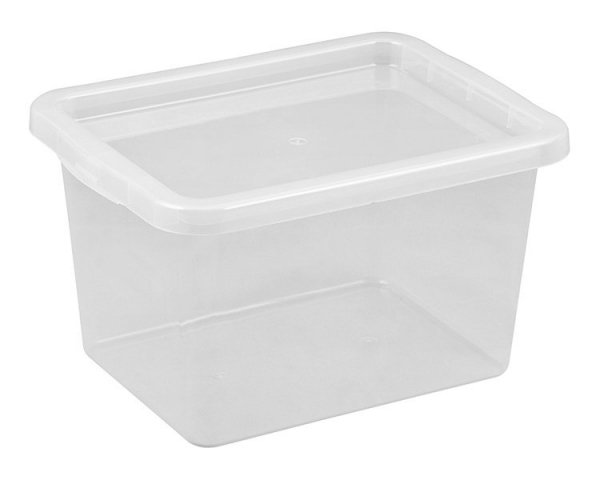 POJEMNIK DO PRZECHOWYWANIA Z POKRYWĄ BASIC 15L. (1 SZT)