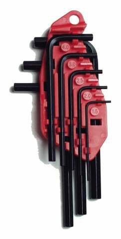 KLUCZ IMBUSOWY KPL. 8SZT (1,5-6MM) ZASOBNIK PLAST. [E] (1 KPL)