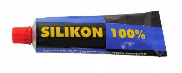 SILIKON 100% - 60G CZARNY (1 SZT)