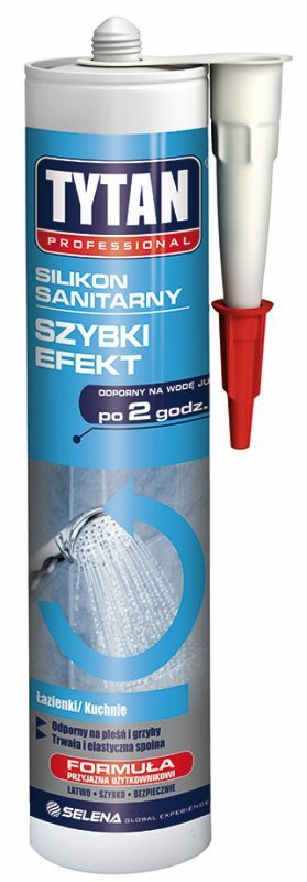 SILIKON SANITARNY TURBO EFEKT 280ML BIAŁY (1 SZT)