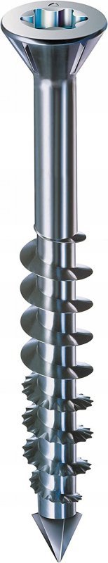 WKRĘT DO PŁYT MDF (200) SPAX-M OCYNK BIAŁY 4.0*50MM MAŁY ŁEB (1 OP)