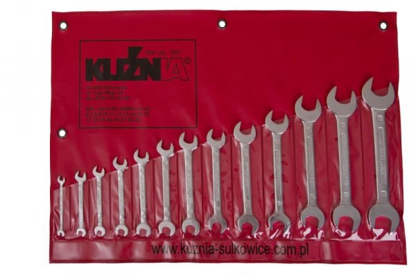 KOMPLET KLUCZY PŁASKICH 13 SZTUK 6-32MM (1 KPL)