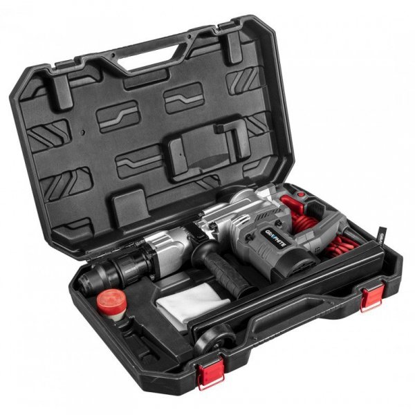 MŁOT WYBURZENIOWY KUJĄCY SDS MAX 1300W, UDAR 20J WALIZKA (1 SZT)