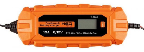 PROSTOWNIK AUTOMATYCZNY 10A/160W,3-200AH DO AGM/GEL (1 SZT)