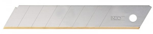 OSTRZA WYMIENNE ŁAMANE 18MM 10 SZTUK TYTANOWE (1 KPL)