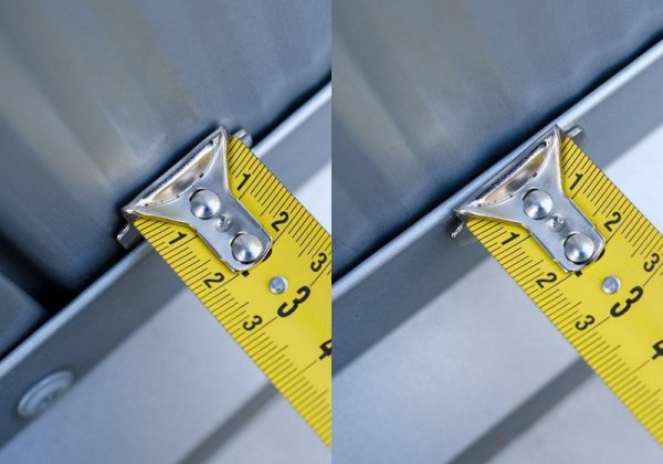 MIARA ZWIJANA STALOWA 5M/25MM MAGNES (1 SZT)