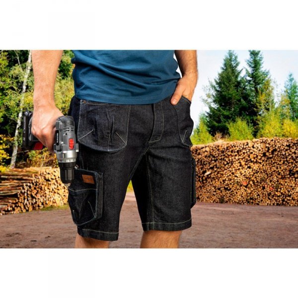 KRÓTKIE SPODENKI DENIM ROZMIAR XXL (1 SZT)