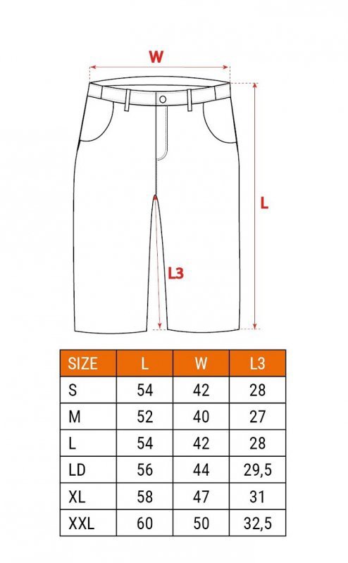 KRÓTKIE SPODENKI BASIC, ROZMIAR S/48 (1 SZT)