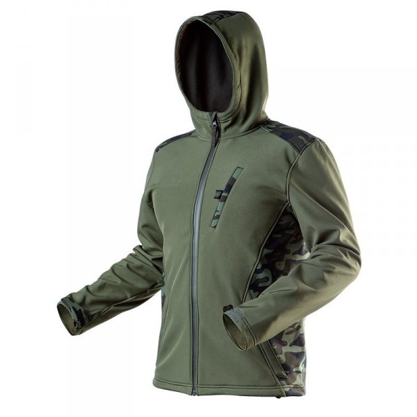 KURTKA SOFTSHELL CAMO L (1 SZT)