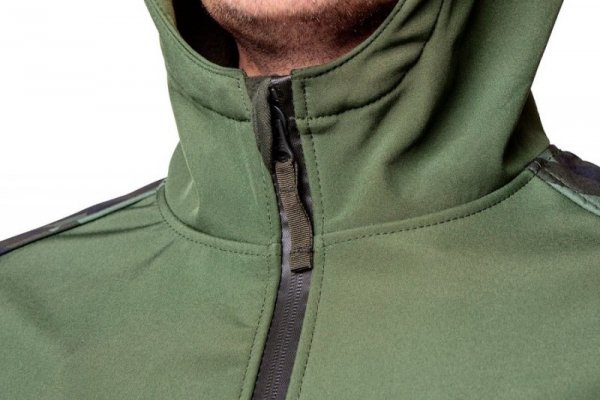 KURTKA SOFTSHELL CAMO XL (1 SZT)