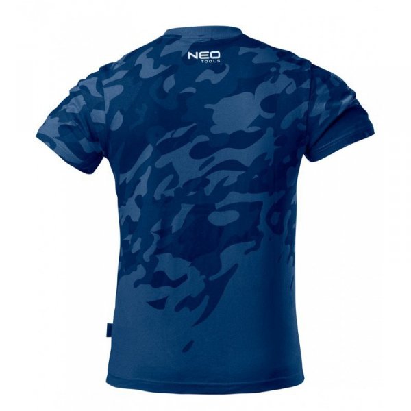 T-SHIRT ROBOCZY CAMO NAVY, ROZMIAR XXL (1 SZT)