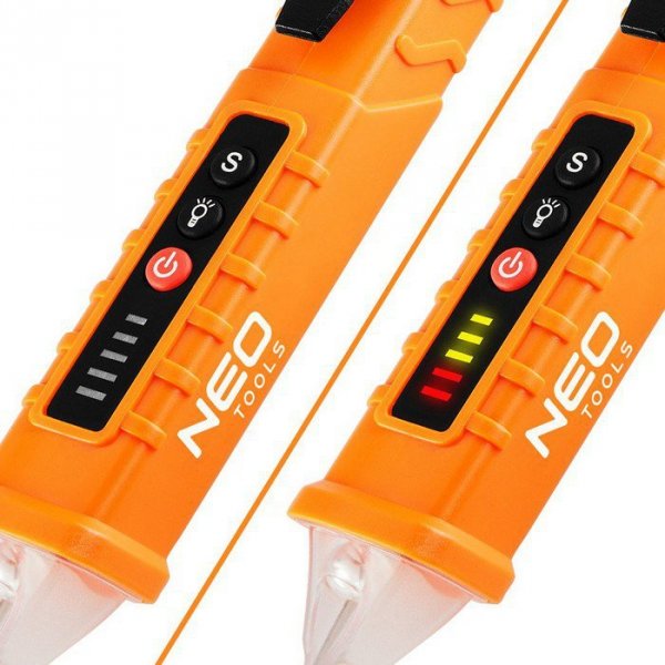 INDUKCYJNY TESTER NAPIĘCIA 12-1000V AC (1 SZT)