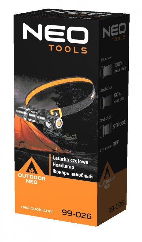 LATARKA CZOŁOWA AKUMULATOROWA USB 800 LM CREE XML-T6 LED (1 SZT)