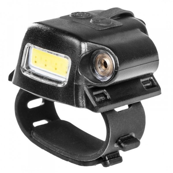 LATARKA PUNKTOWA LED 90LM + LASER, 2W1 (1 SZT)