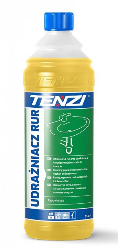 ŚRODEK DO UDRAŻNIANIA RUR 1L (1 SZT)