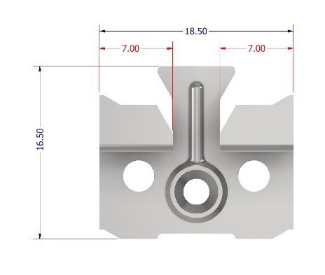 KLAMERKI BOAZERYJNE 2.5MM/100 (1 OP)