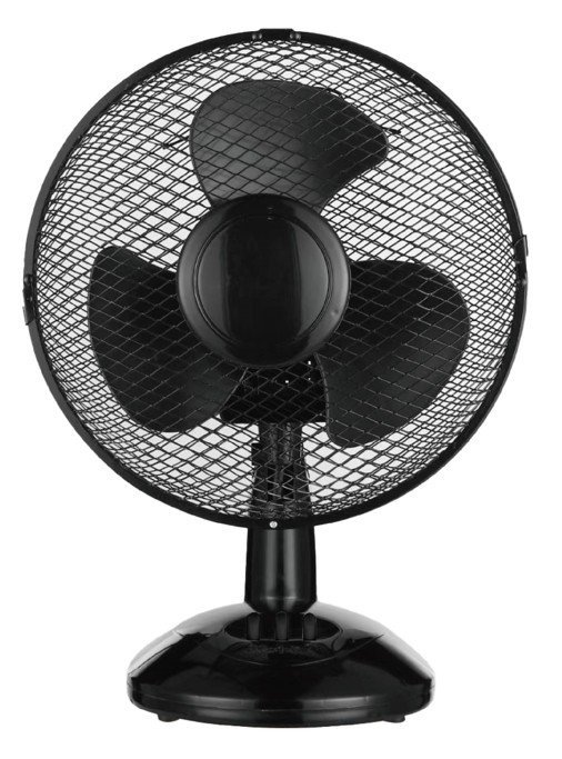WENTYLATOR BIURKOWY 30CM CZARNY (1 SZT)