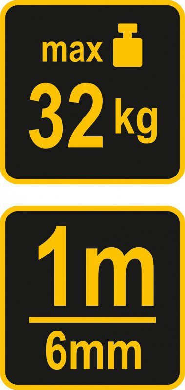 WAGA SPRĘŻYNOWA 32KG Z MIARKĄ ZWIJANĄ (1 SZT)