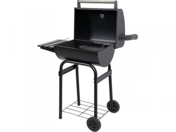 GRILL WĘGLOWY Z POKRYWĄ, RUSZT 47*34CM (1 SZT)