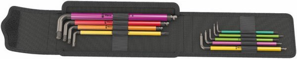 ZESTW KLUCZY TRZPIENIOWYCH BICYCLE SET 4, 9 CZĘŚĆ (1 KPL)