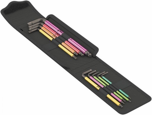 ZESTW KLUCZY TRZPIENIOWYCH BICYCLE SET 4, 9 CZĘŚĆ (1 KPL)