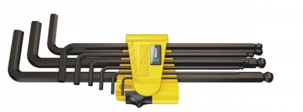 ZESTAW KLUCZY TRZPIENIOWYCH IMPERIAL 950/9 HEX PLUS 9 CZ, (1 KPL)