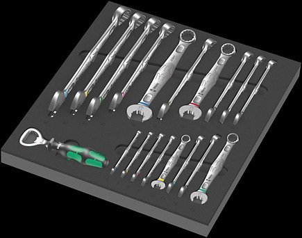 WÓZEK WARSZTATOWY 1 TOOL REBEL 9700 Z WYPOSAŻENIEM, 78CZ. (1 KPL)