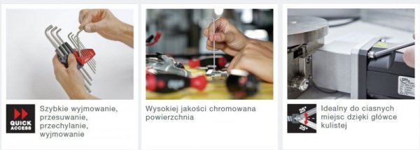 ZESTAW KLUCZY TRZPIENIOWYCH Z UCHWYTEM PROSTAR 9CZ. (1 KPL)