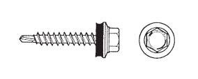 WKRĘT SAMOWIERTNY 4.8*55MM RAL 3009 (5 STO)