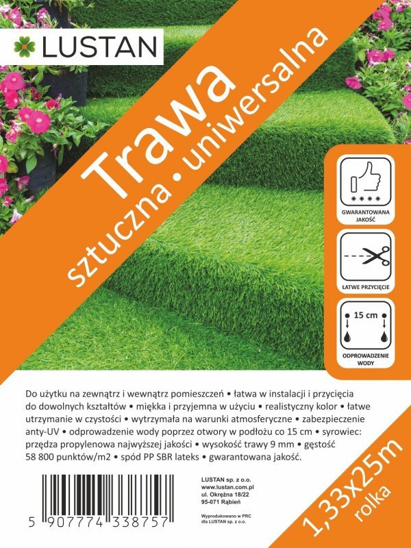 SZTUCZNA TRAWA EDGE , SZER. - 1.33 MB (25 MB)