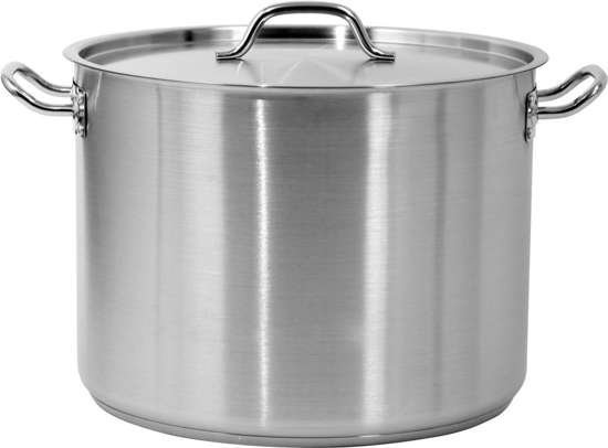 GARNEK WYSOKI Z POKRYWKĄ ZE STALI NIERDZEWNEJ 40X30 37.7L (1 SZT)