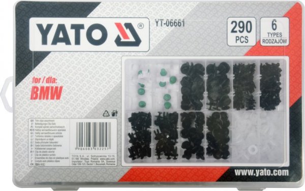 KOMPLET SPINEK SAMOCHODOWYCH BMW 290SZT (1 SZT)