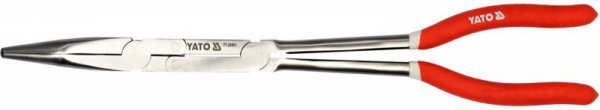 SZCZYPCE WYDŁUŻONE WYGIĘTE 45 STOPNI 2 PRZEGUBY 330MM (1 SZT)