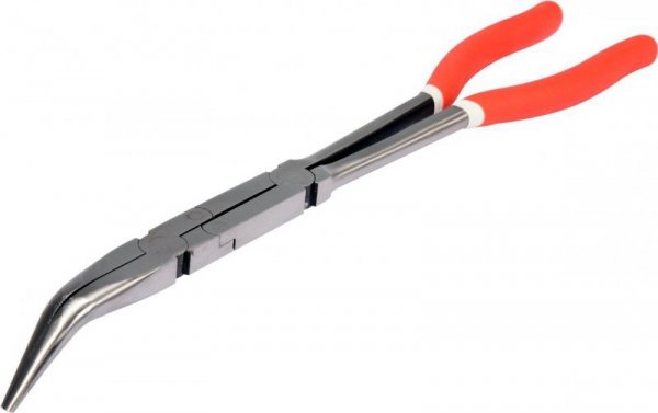 SZCZYPCE WYDŁUŻONE WYGIĘTE 45 STOPNI 2 PRZEGUBY 330MM (1 SZT)