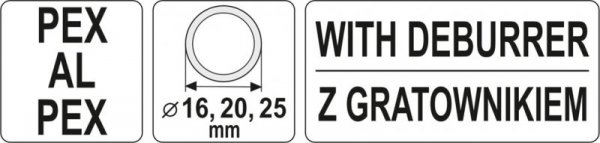 KALIBRATOR Z GRATOWNIKIEM 16/20/25 (1 SZT)