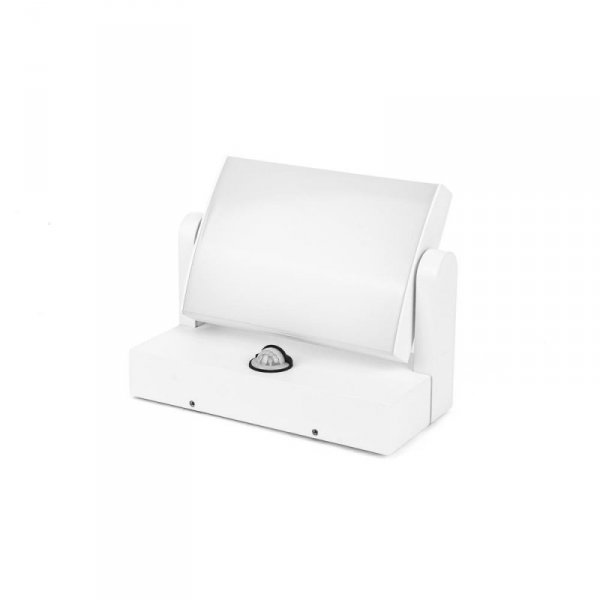 Projektor Oprawa Elewacyjna V-TAC 17W LED Czujnik Ruchu Biała IP65 VT-11020S 3000K 2520lm